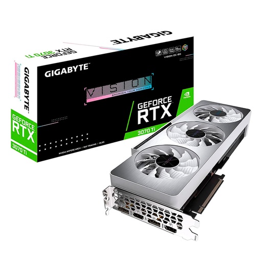 [GV-N307TVISION OC-8GD] Tarjeta De Video Gigabyte Gv-N307Tvision Oc-8Gdrtx 3070 Ti8 Gbatx 2*Hdmi