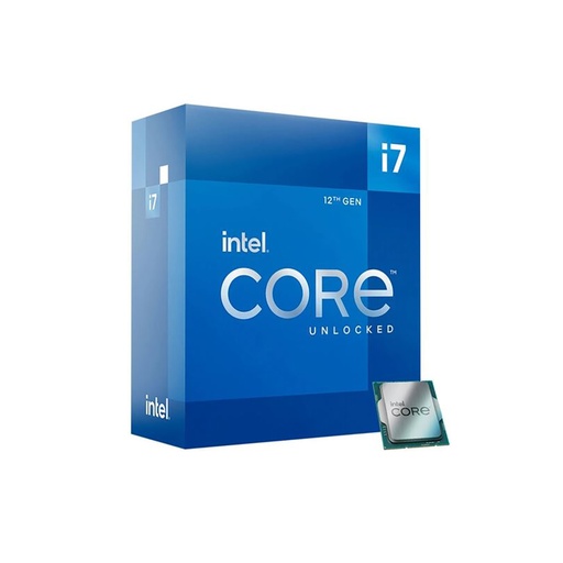 [BX8071512700K] Cpu Intel Core I7-12700K 12Core,25Mb,5.0Ghz,1700