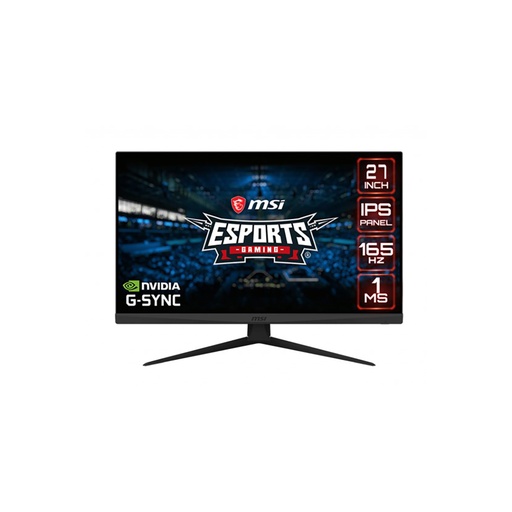 [OPTIX G273] Monitor Led Msi 27" Optix G273 1920X1080 Full Hd Plano Ips 165Hz1Ms2*Hdmi1*Dp