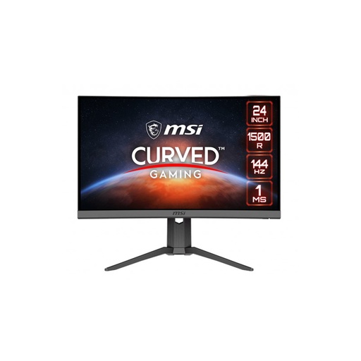 [OPTIX G24C6P] Monitor 24" Msi Optix G24C6P 144Hz Curvo
