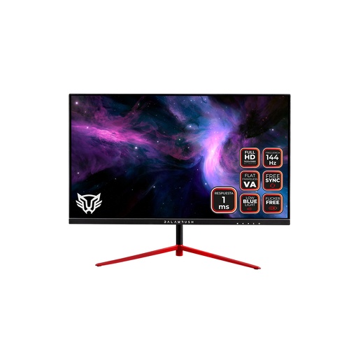 [BR-932417] Monitor 23.8" Balam Rush Br-932417 Mtx24G Odyssey 1920X1080 144Hz Displayport Audio Negro