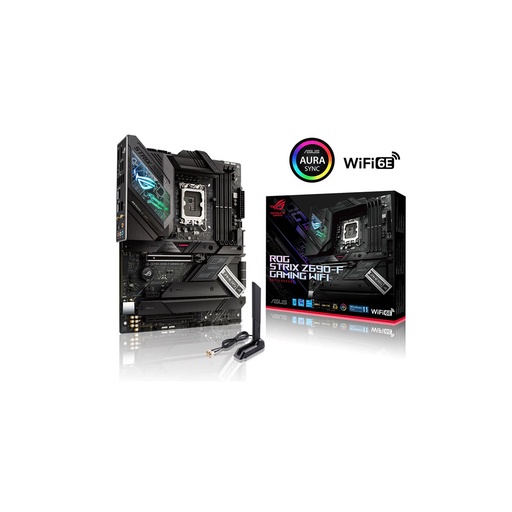 [ROG STRIX Z690-F GAMING W] Tarjeta Madre Asus Rog Strix Z690-F Gaming Wifi Socket 1700 12A 4*Ddr5 Dp Pci-E 5 Wifi6E Atx