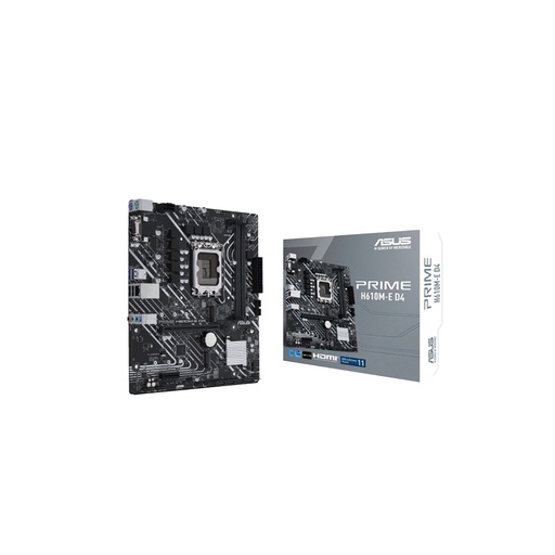 [PRIME H610M-E D4] Tarjeta Madre Asus Prime H610M-E Ddp Pci-E 4.0 Aura Rgb Matx