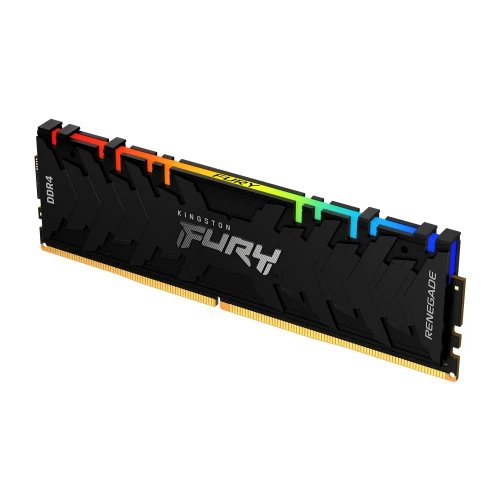 [KF432C16RB1A/16] Ram Dimm Kingston Fury Renegade 16Gb Ddr4 3200Mhz Cl16 Negro Rgb Kf432C16Rb1A 16