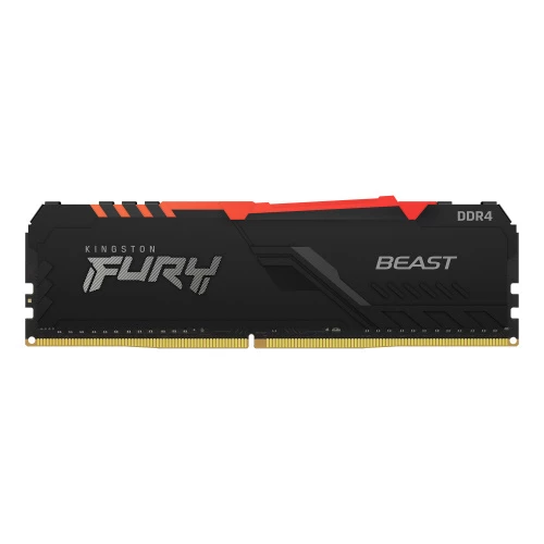 [KF437C19BBA/8] Ram Dimm Kingston Fury Beast Rgb 8Gb Ddr4 3733Mhz Cl19 Kf437C19Bba 8