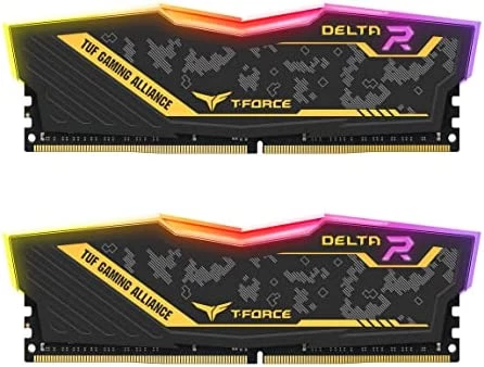 [TF9D416G3200HC16CDC01] Ram Teamgroup T Force Delta Tuf Gaming Rgb 16Gb 8Gbx2 Ddr4 3200 Mhz Tf9D416G3200Hc16Cdc01