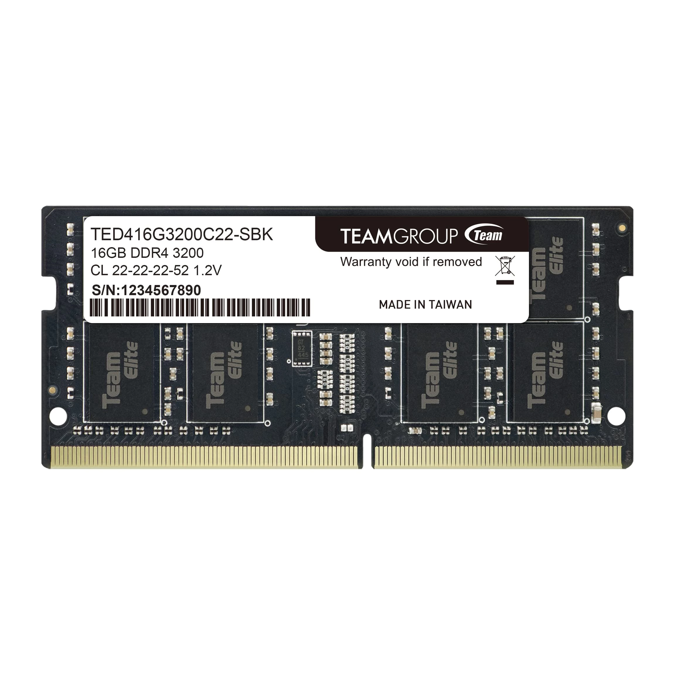 [TTZD416G3200HC22-S01] Ram Teamgroup T Force Zeus 16Gb Ddr4 3200 Mhz Pc4 25600 1.20 V Sodimm Rojo Ttzd416G3200Hc22