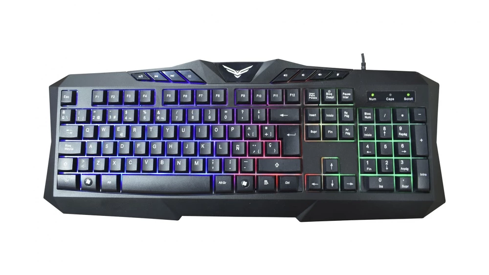 [NA-0912] Teclado Naceb Gaming Multimedia Kb Retroiluminado Na 0912