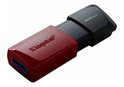 [DTXM/128GB] Memoria Usb Kingston 128Gb 3.2 Gen 1 Data Traveler Exodia M Negro Y Rojo Dtxm 128Gb