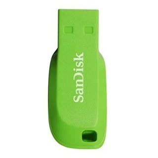 [SDCZ50C-016G-B35GE] Memoria Usb Sandisk Cruzer Blade 16Gb Usb 2.0 Verde Sdcz50C 016G B35Ge