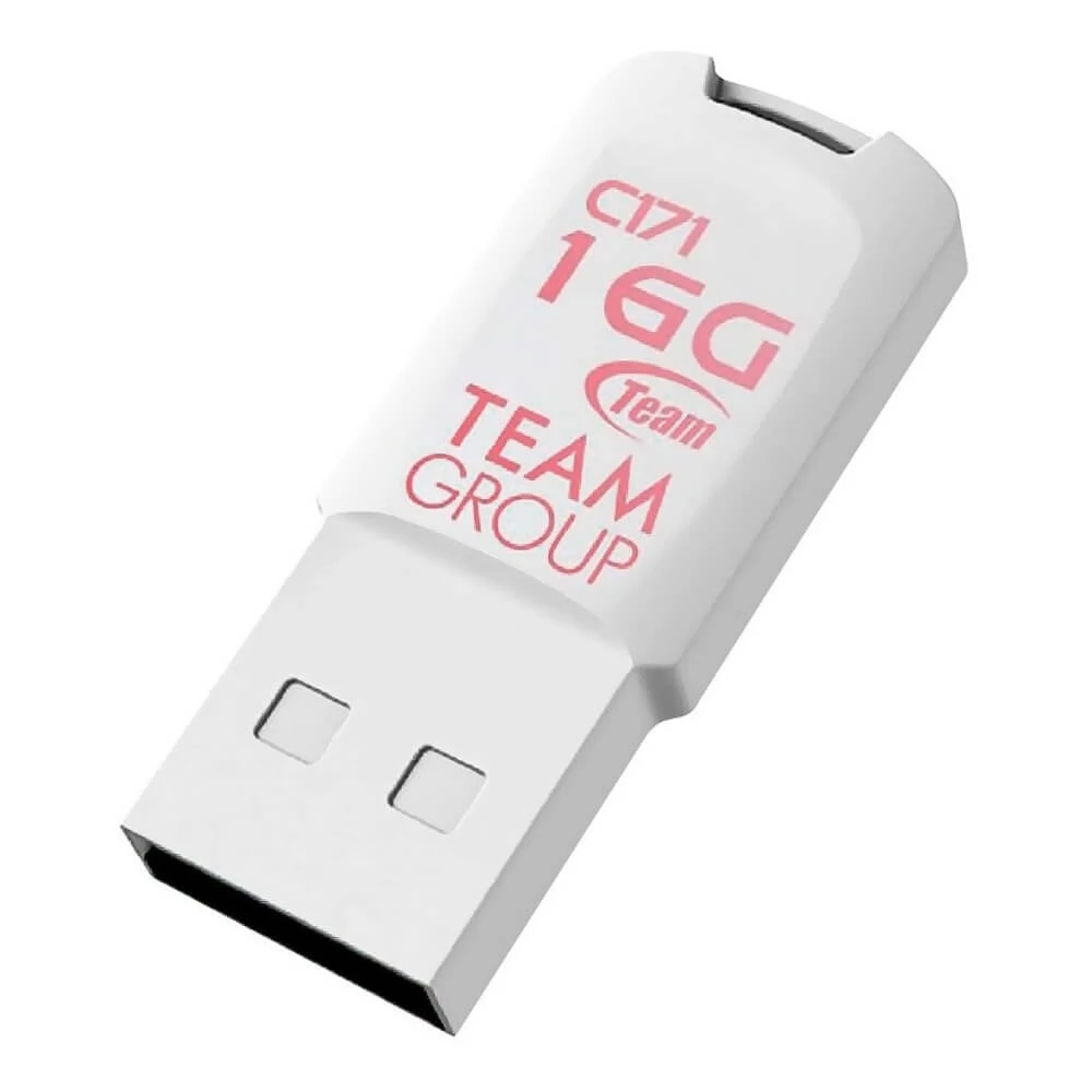[TC17116GW01] Memoria Usb Teamgroup 16Gb C171 2.0 Blanca Tc17116Gw01