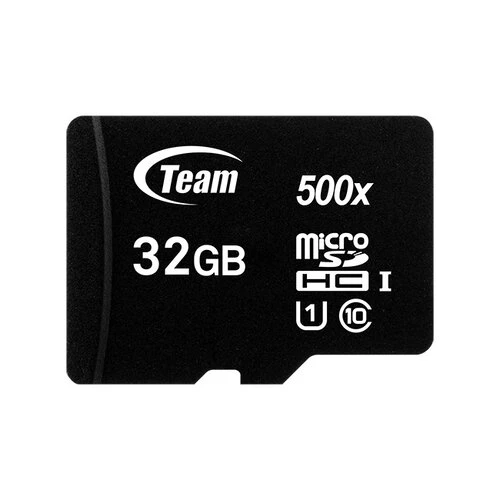 [TUSDH32GCL10U03] Micro Sd Teamgroup Hc 32Gb Cl10 U1 100Mbs Con Adaptador Negro Tusdh32Gcl10U03