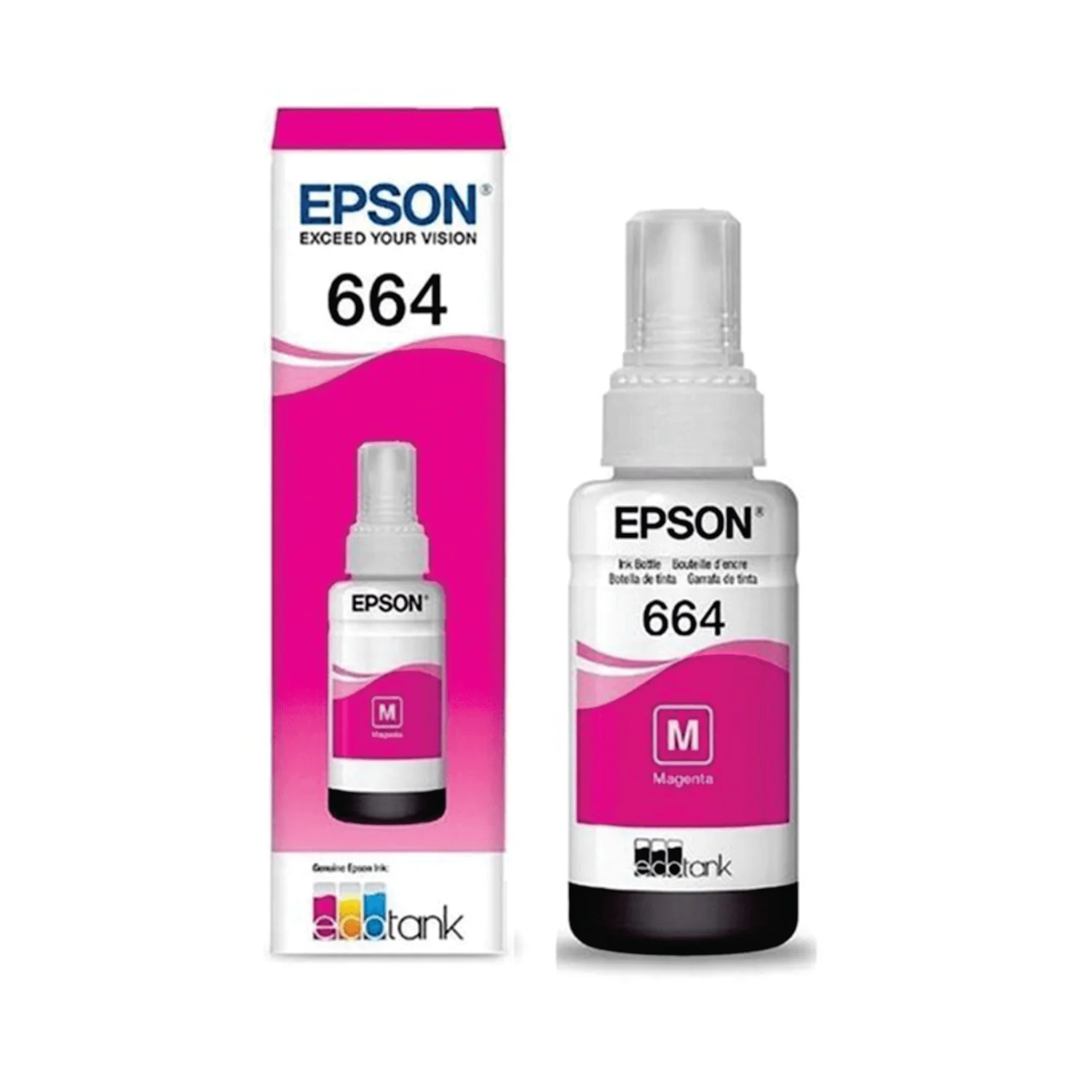 [T664320-AL] Tinta Epson T664320 Al L310 L380 L575 L655 L1300 Magenta T664320 Al