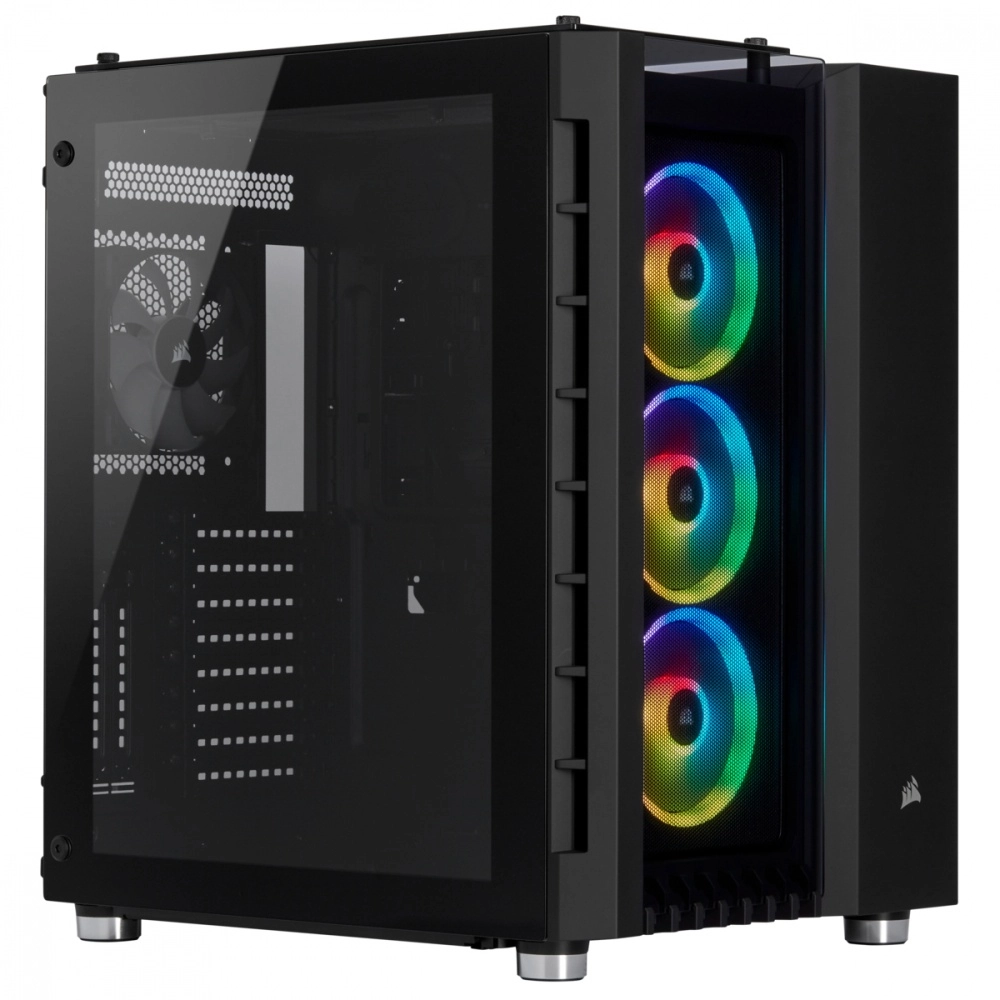 [CC-9011168-WW] Gab Corsair Crystal 680X Con Ventana Atx Negro Led 3Xfan 2Xusb 3.1 Usb Tyc Cc 9011167 Ww