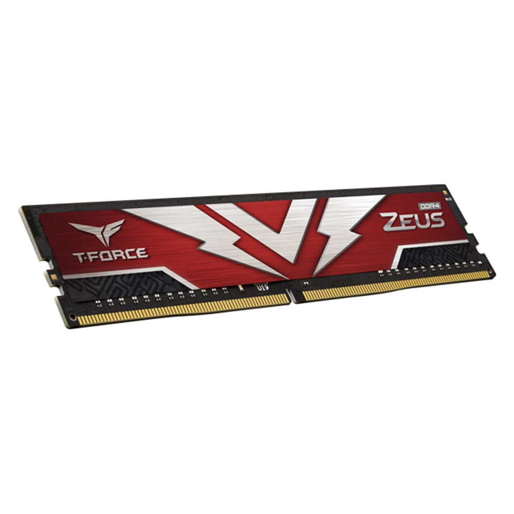 [TTZD48G3200HC2001] Ram Teamgroup T Force Zeus 8Gb Ddr4 3200 Mhz Pc4 25600 1.2 V Dimm Rojo Ttzd48G3200Hc2001