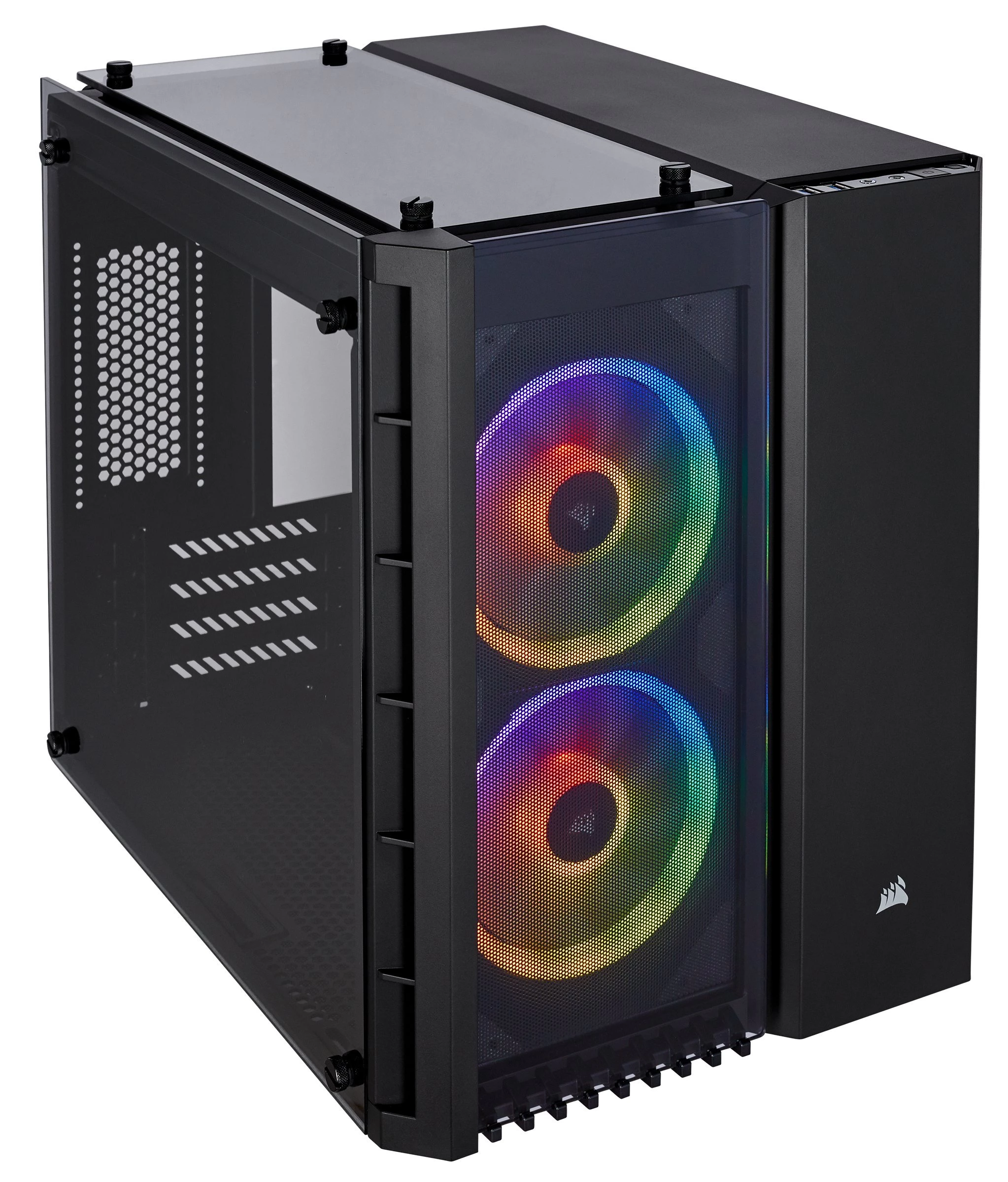 [CC-9011135-WW] Gab Corsair Crystal Series 280X Rgb Mini Torre Cristal Templado Negro Micro Atx Cc 9011135 Ww