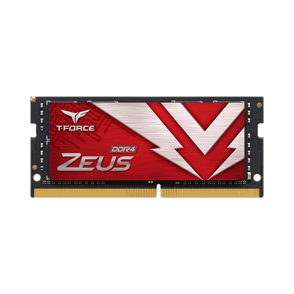 [TTZD48G2666HC19-S01] Ram Teamgroup T Force Zeus 8Gb Ddr4 2666 Mhz Pc4 21300 1.20V Sodimm Rojo Ttzd48G2666Hc19 S01
