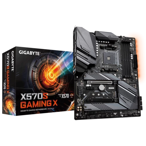 [X570S GAMING X] Mb Gigabyte X570 Am128Gb 2133 A 5100Mhz Usb3.2Gen2Tipoc Lan M.2 X570S Gaming X