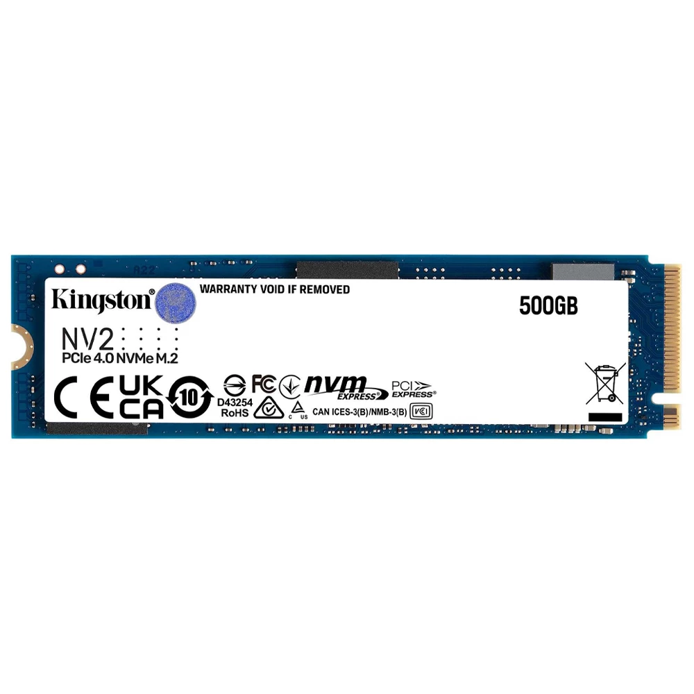 [SNV2S/500G] Ssd Interno Kingston 500G Rendimiento Pcie Nvme Gen 4 X 4 Snv2S 500G