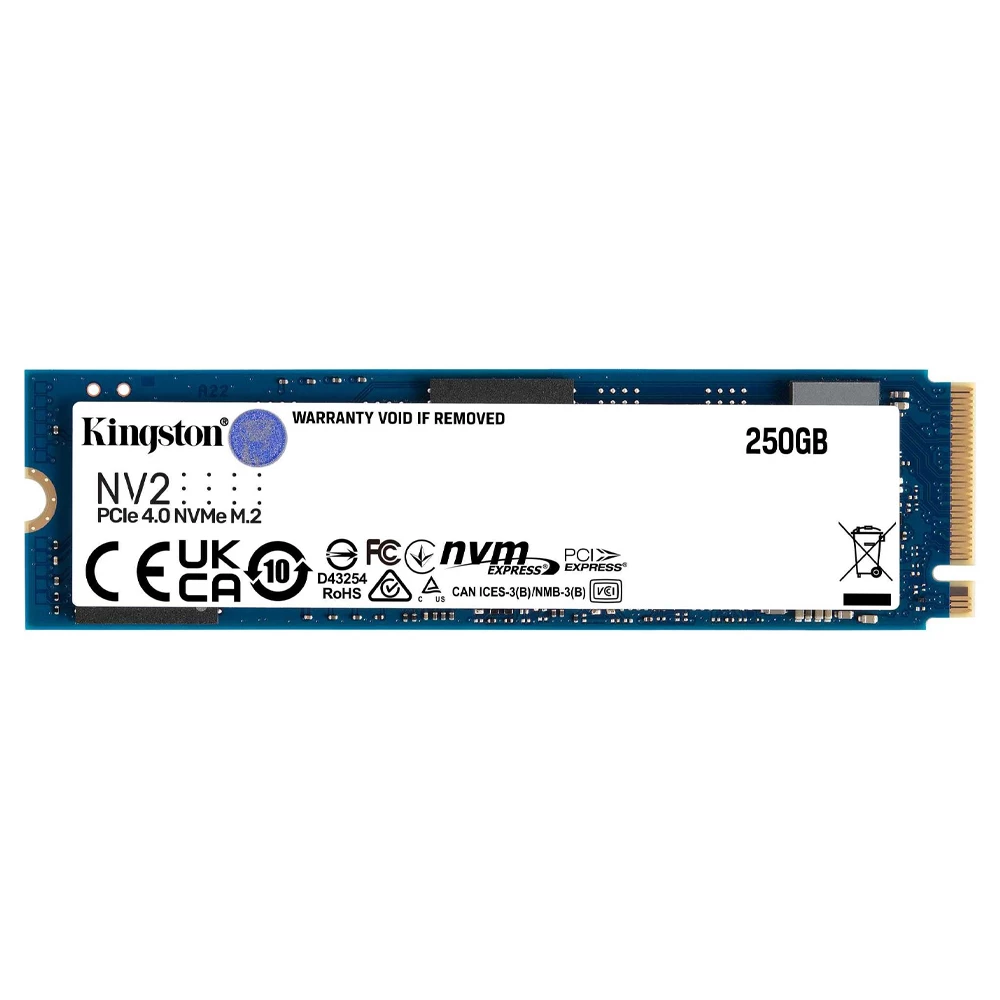 [SNV2S/250G] Ssd Interno Kingston 250G Rendimiento Pcie Nvme Gen 4 X 4 Snv2S 250G