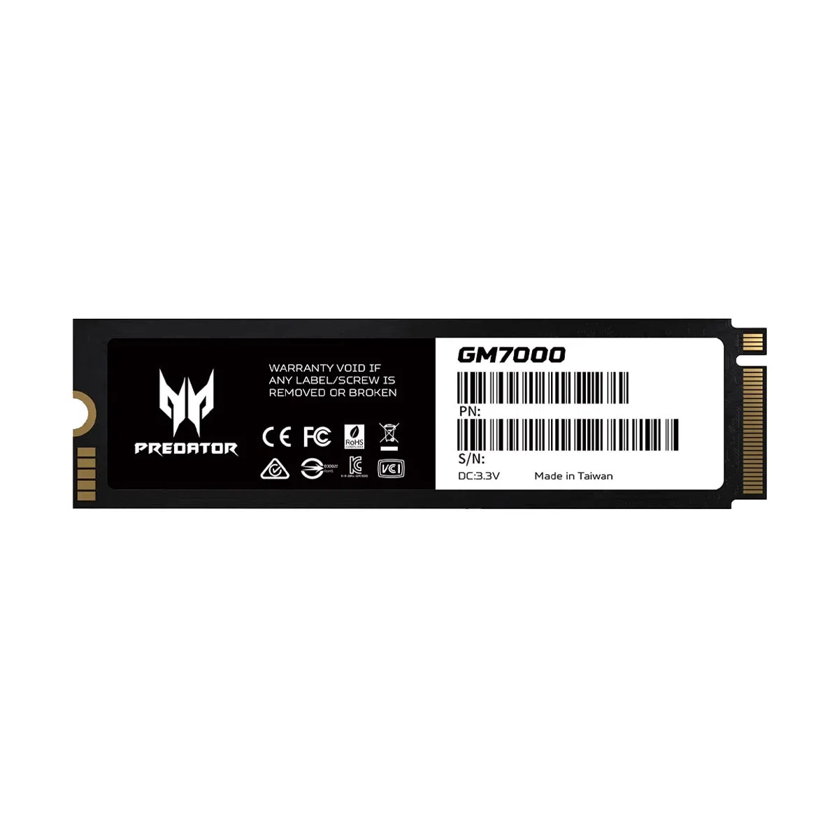 [BL.9BWWR.107] Ssd Acer Predator Gm7000 4Tb M.2 2280
