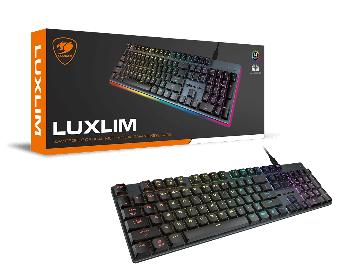 [37LUXO1MI.0002] Teclado Cougar Luxlim Rgb