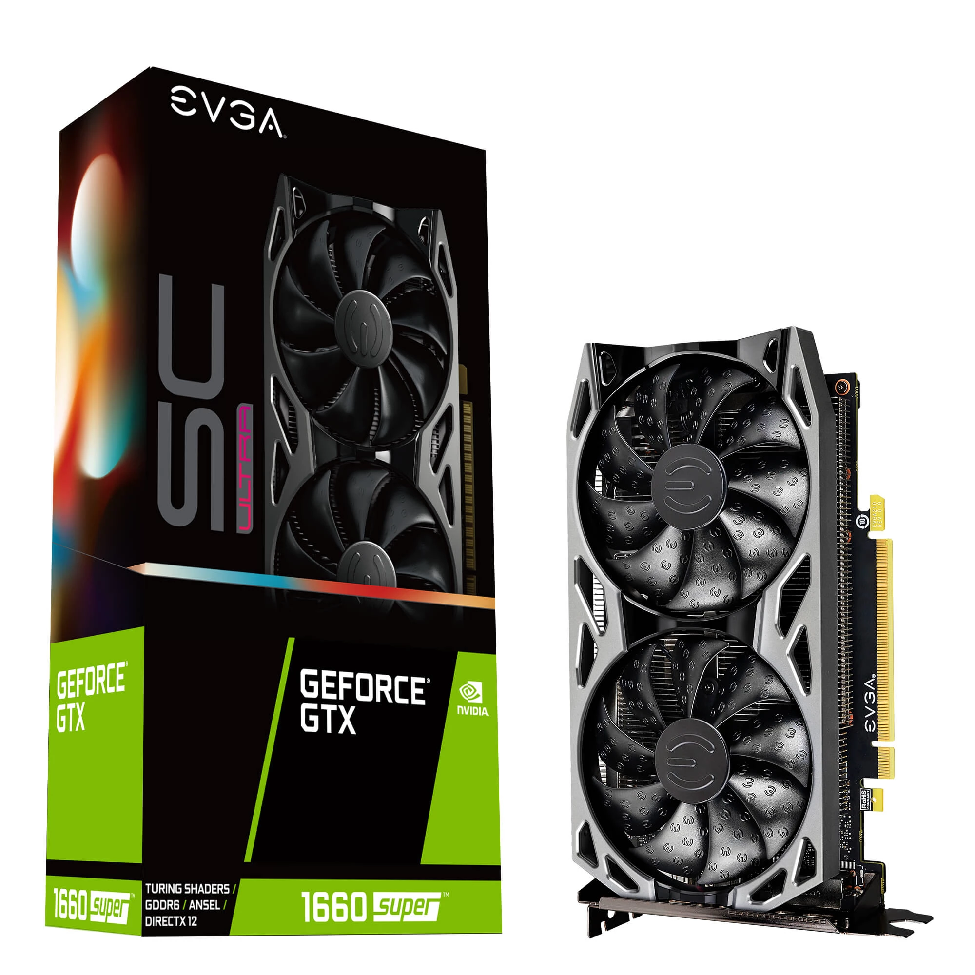 [06G-P4-1068-KR] Gpu Evga Geforce Gtx 1660 Super Sc Ultra Gaming 6Gb Gddr6