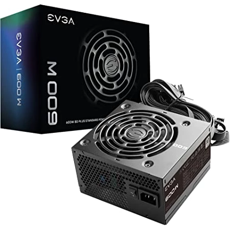 [100-W1-0600-K1] Psu Evga 600W W1 80 Plus White