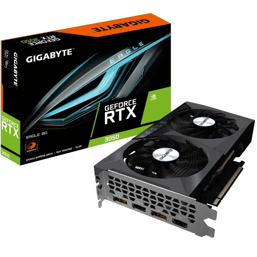 [GV-N3050EAGLE-8GD] Gpu Gigabyte Geforce Rtx 3050 Eagle Oc 8G Gddr6