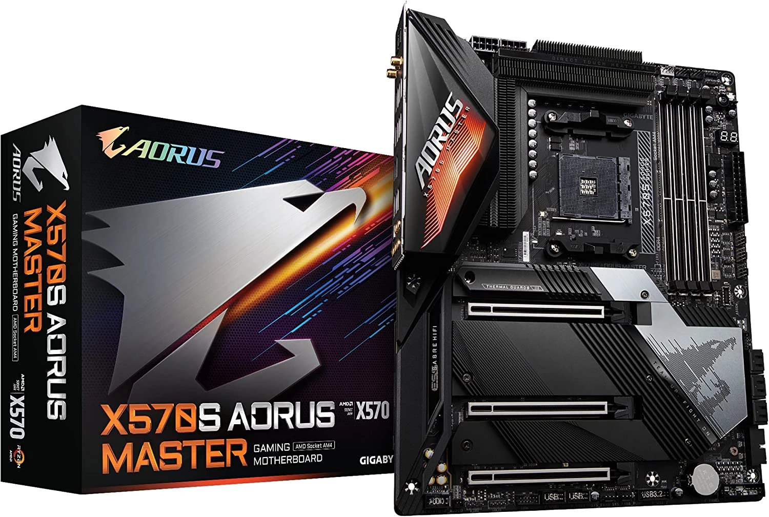 [X570S AORUS MASTER] Mb Gigabyte X570S Aorus Master Am4 Ddr4 Atx