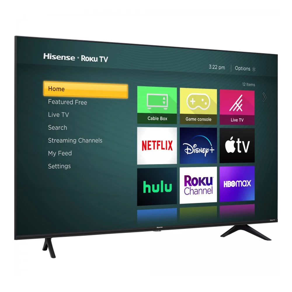 [58R6E3] Tv Hisense 58" 4K Uhd Roku Smart Tv Dolby Vision Hdr+Hdr10