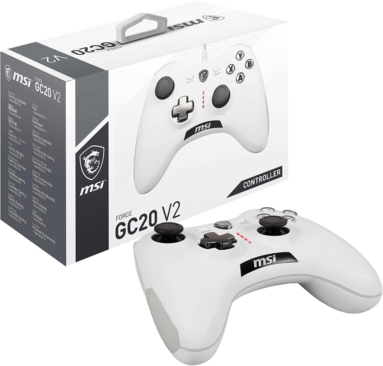 [FORCE GC20 V2 WHITE] Control Msi Force Gc20 V2 Blanco