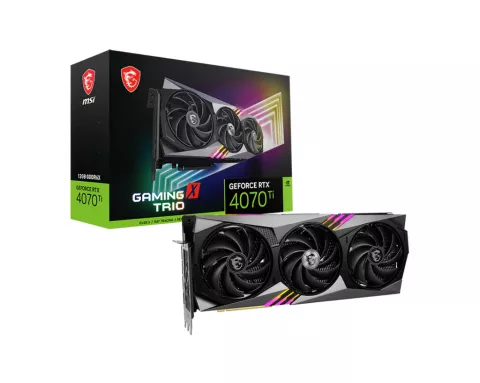[RTX 4070 GAMING X TRIO 12G] Gpu Msi Rtx 4070 Gaming X Trio 12G Gddr6X