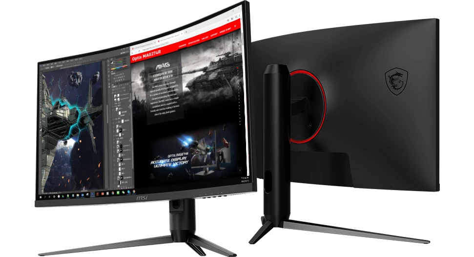 [OPTIX G271CQP] Monitor 27" Msi Optix G271Cqp 165Hz Curvo