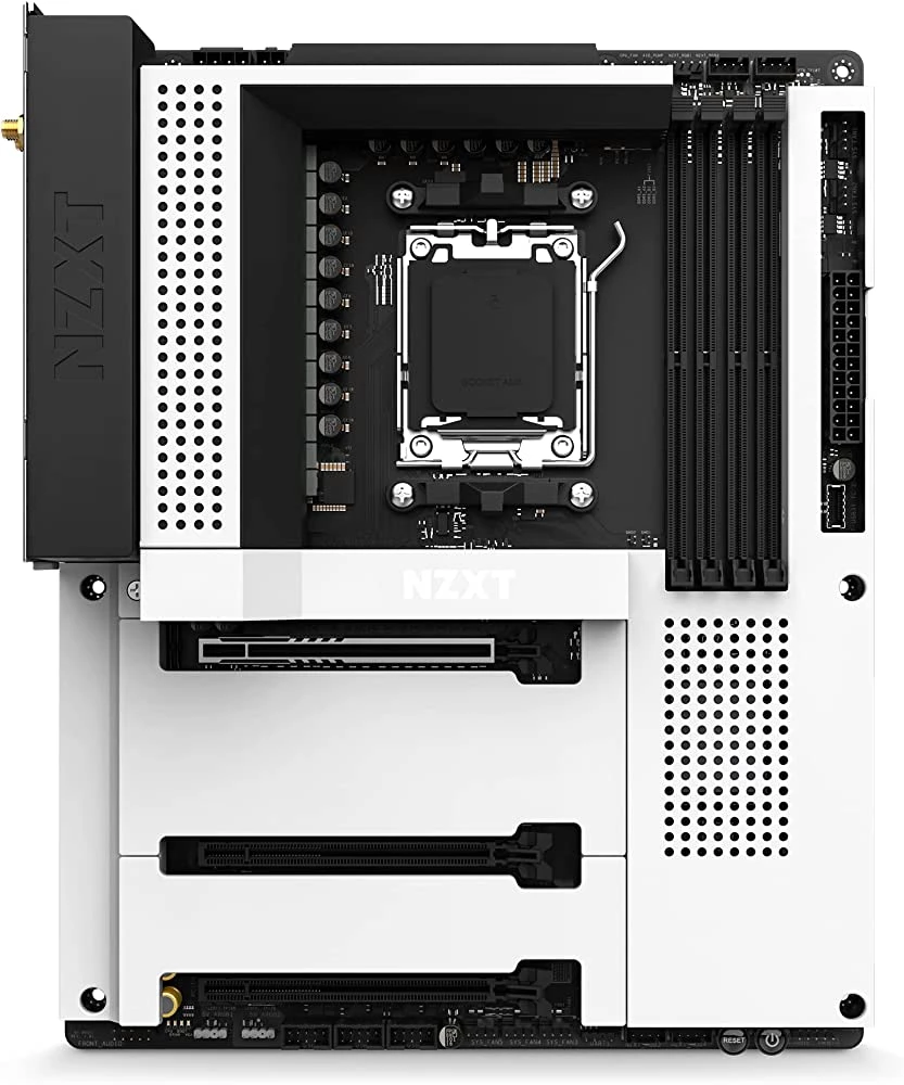 [N7-B65XT-W1] Mb Nzxt N7 B650E Am5, Blanco, Atx
