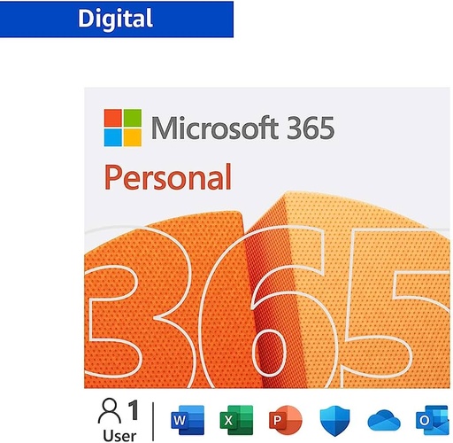 [QQ2-00008] Microsoft 365 personal 1 Usuario 1 Año Windows Mac OFICIAL