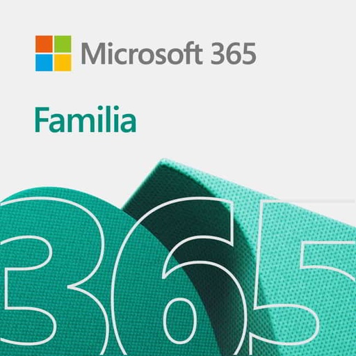 [6GQ-01604] Microsoft 365 Familia hasta 6 personas 1 Año Windows Mac OFICIAL