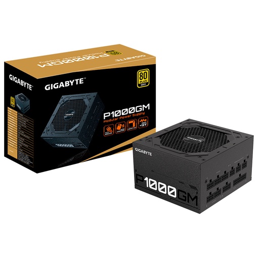 [GP-P1000GM] Fuente De Poder Gigabyte P1000Gm 1000 W, Certificacion 80 Plus Gold