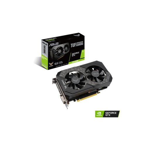 [TUF-GTX1660S-6G-GAMING] Tarjeta De Video Asus Tuf-Gtx1660S-6G-Gaming 192-Bit Pci-E 3.0 Hdmi2.0B Dvi-D Dp 1.4 8K Dual Fan