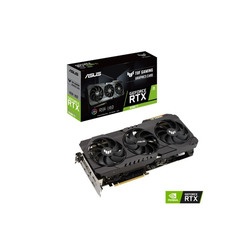 [TUF-RTX3080TI-12G-GAMING] Tarjeta De Video Asus Tuf-Rtx3080Ti-12G-Gaming 384-Bit Pci-E 4.0 2*2.1 3*Dp1.4A Tri Fan