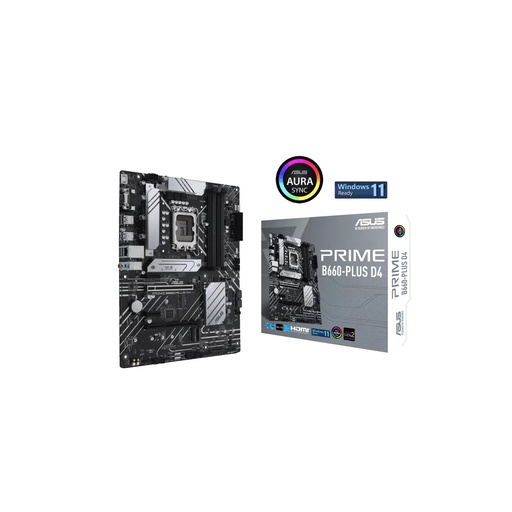 [PRIMEB660-PLUSD4] Tarjeta Madre Asus Prime B660-Plus Ddp Pci-E 4.0 3*Argb 2*Rgb At