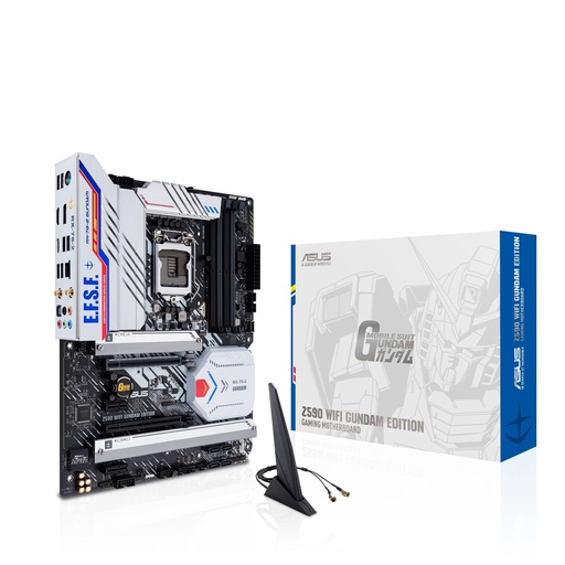 [Z590 WIFI GUNDAM EDITION] Mb Asus Gundam Edicion Especial Z590 Lga 1200 Atx Ddr4 5133Mhz Dp 6Sata6Gb Pcie4.0 3M.2 Usb3.2G