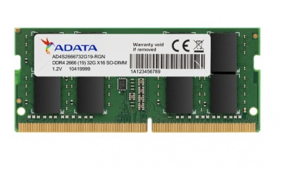 [AD4S26668G19-SGN] Ram Sodimm Adata Sodimm Premier 8Gb Ddr4 2666Mhz Ad4S26668G19 Sgn