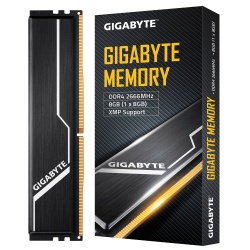 [GP-GR26C16S8K1HU408] Ram Dimm Gigabyte 8Gb Ddr4 2666Mhz 1.2V Con Disipador Negro Gp Gr26C16S8K1Hu408