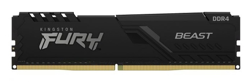 [KF437C19BB1/16] Ram Dimm Kingston Fury Beast 16Gb Ddr4 3733Mhz Cl19 Negro 1Gx8 Kf437C19Bb1 16