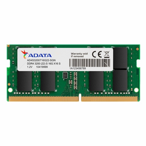 [AD4S32008G22-SGN] Memoria Ram Sodimm Adata Premier 8Gb Ddr4 3200Mhz Ad4S32008G22 Sgn