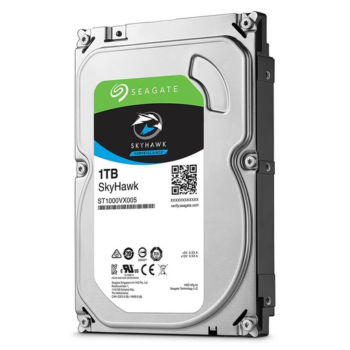 [ST1000VX005] Disco Duro Interno Pc New Seagate Skyhawk 1Tb Sata 3.5P St1000Vx005