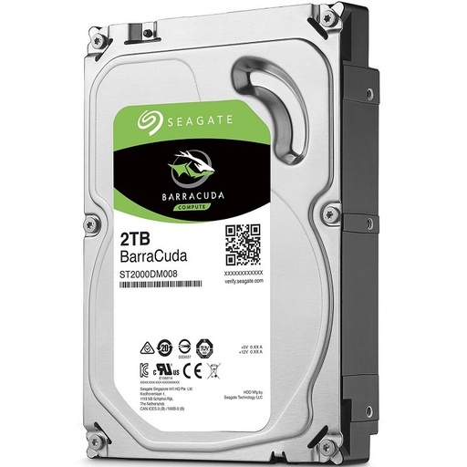 [ST2000DM008] Hdd Pc New Seagate Barracuda 2Tb Sata 3.5P 7200 Rpm St2000Dm008