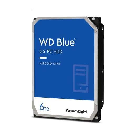 [WD60EZAZ] Hdd Pc New Western Digital Blue 6Tb Sata 5400Rpm 256Mb 3.5P Wd60Ezaz