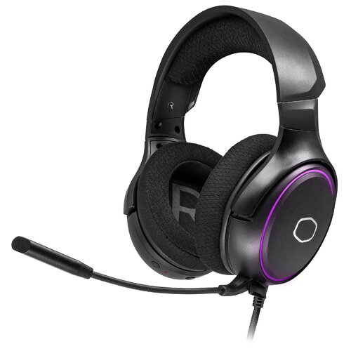 [MH-650] Audifonos Diadema Cooler Master Gaming Mh650 Negro Sonido 7.1 Virtual Rgb Pc Xbox Ps Mh 650